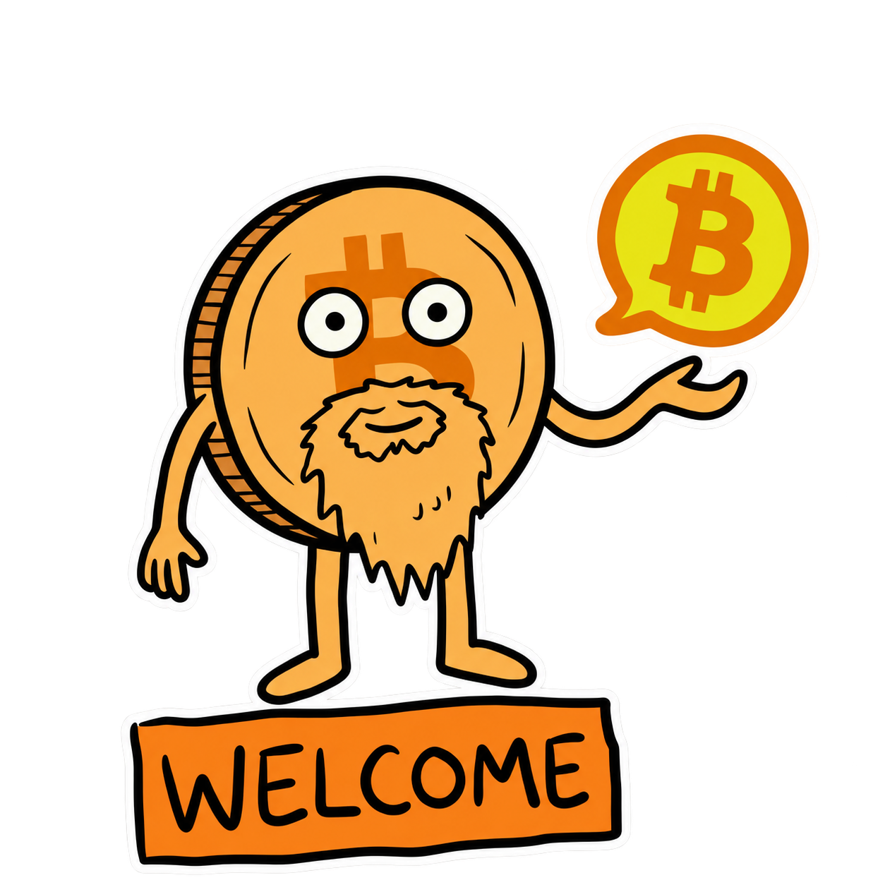 Bitcoin Internet Money project mascot